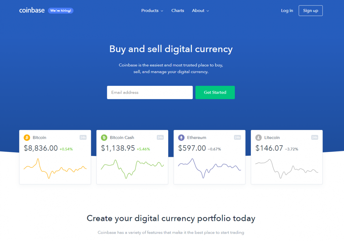 mine on coinbase
